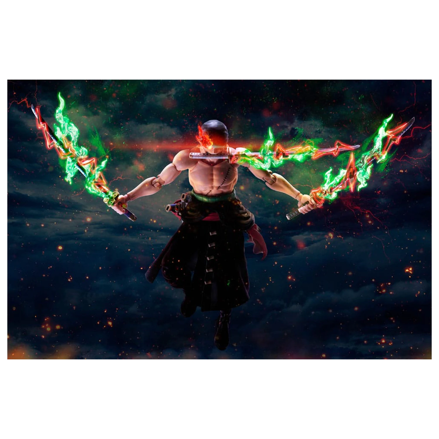 One Piece S.H.Figuarts Figurina de actiune Roronoa Zoro The King of Hell 15 cm poza produsului