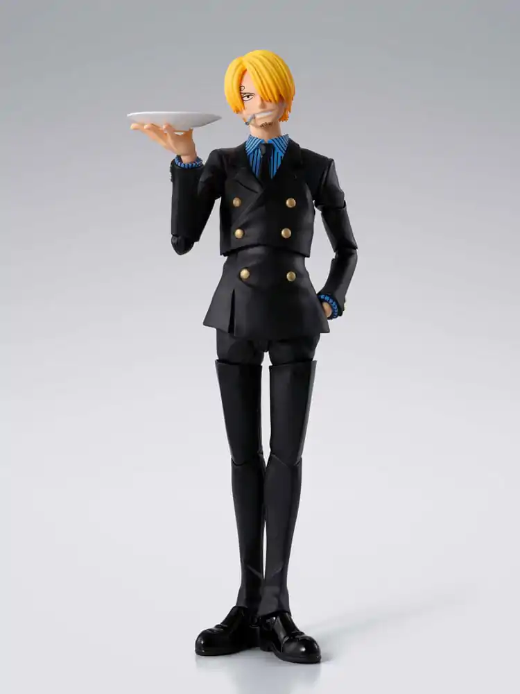 One Piece S.H.Figuarts Figurina de actiune Sanji Romance Dawn Ver. 15 cm poza produsului
