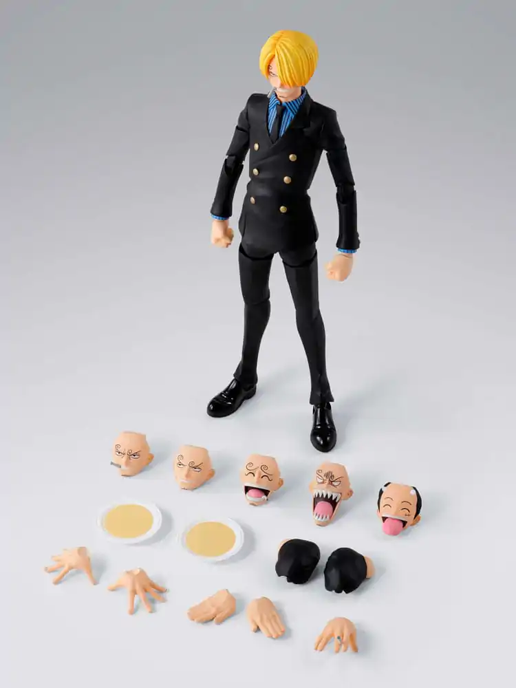 One Piece S.H.Figuarts Figurina de actiune Sanji Romance Dawn Ver. 15 cm poza produsului