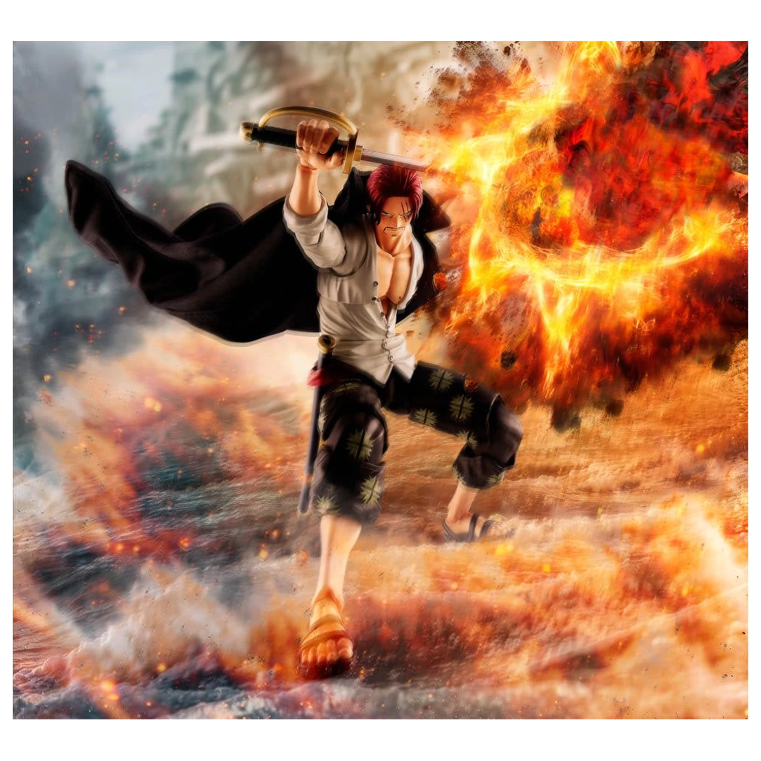 One Piece S.H.Figuarts Figurina de actiune Shanks -Marineford- 17 cm poza produsului