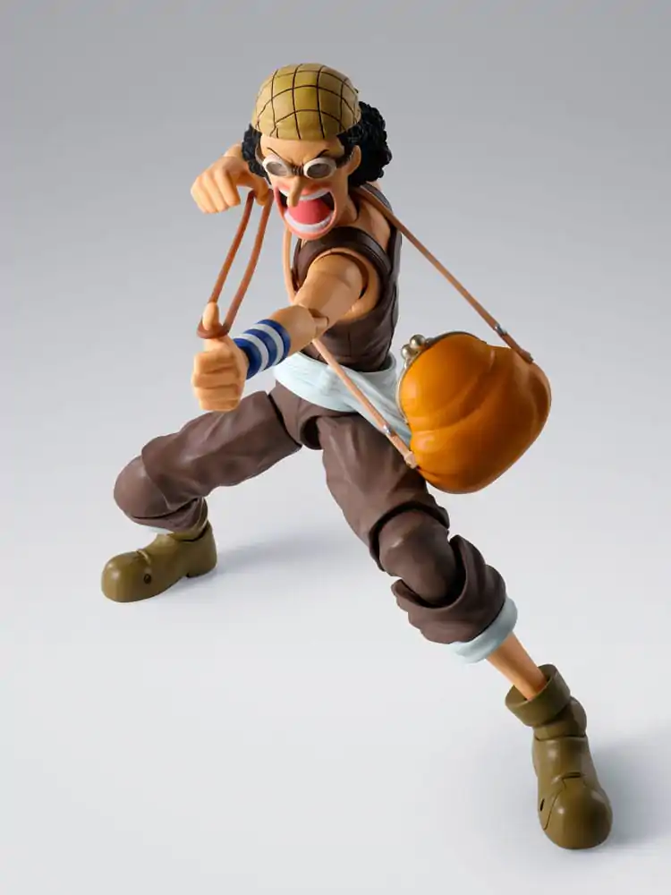 Figurină de acțiune One Piece S.H.Figuarts Usopp Romance Dawn Ver. 15 cm poza produsului