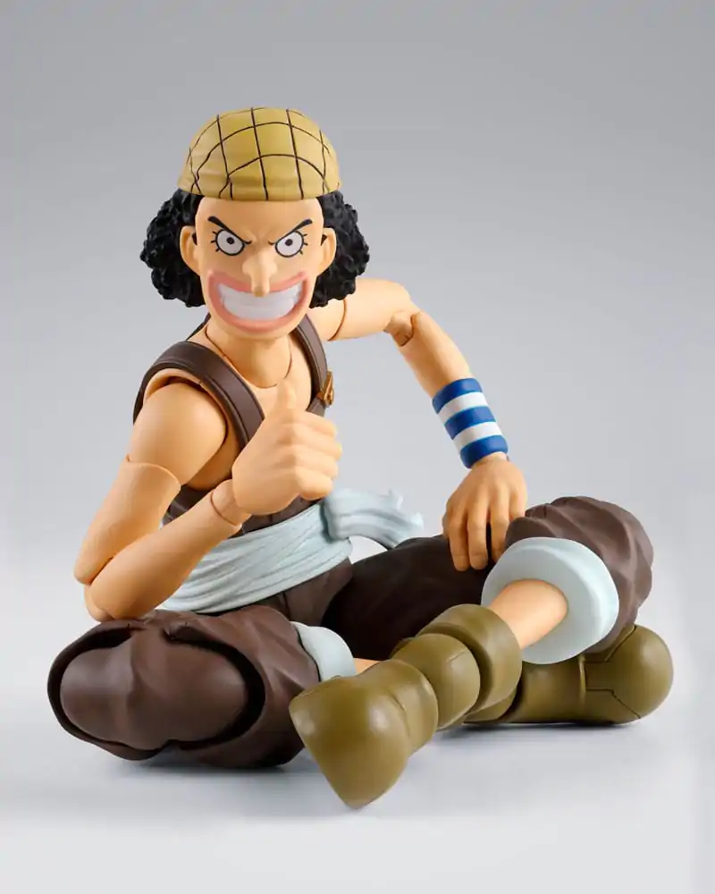 Figurină de acțiune One Piece S.H.Figuarts Usopp Romance Dawn Ver. 15 cm poza produsului