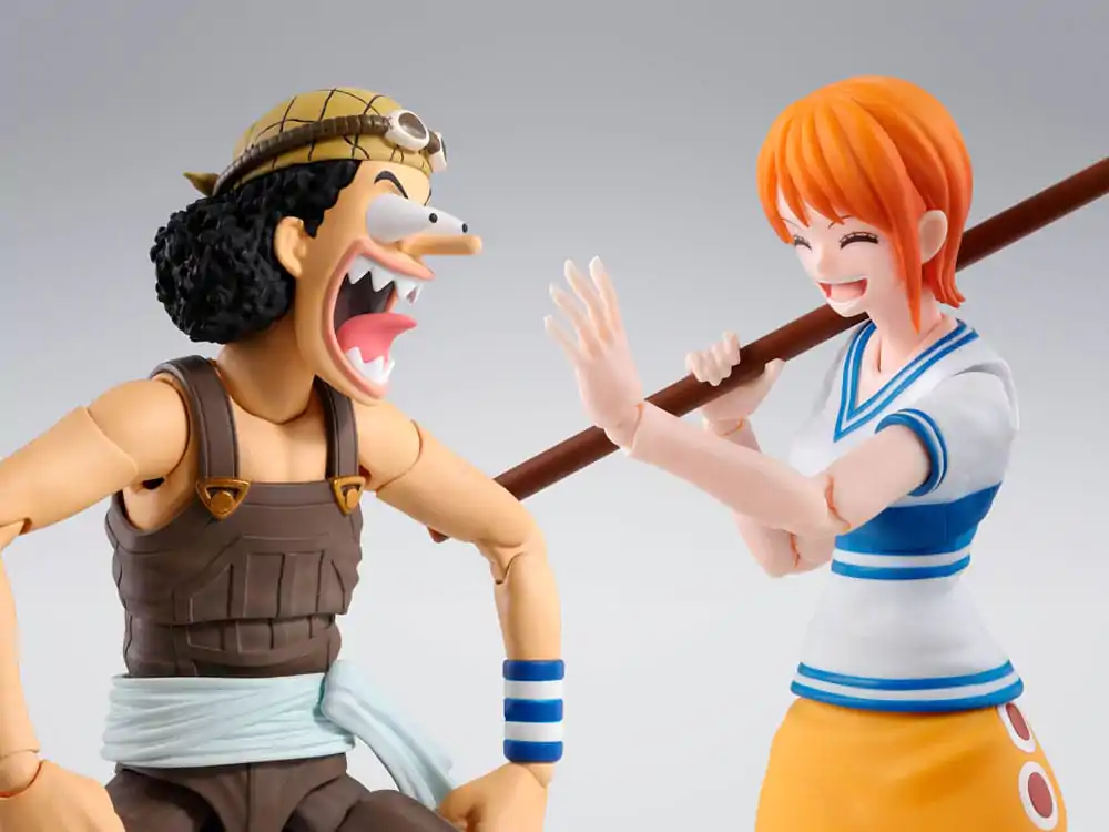 Figurină de acțiune One Piece S.H.Figuarts Usopp Romance Dawn Ver. 15 cm poza produsului