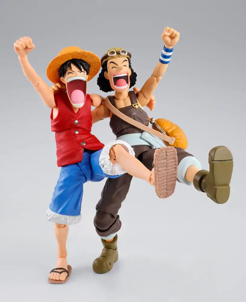 Figurină de acțiune One Piece S.H.Figuarts Usopp Romance Dawn Ver. 15 cm poza produsului