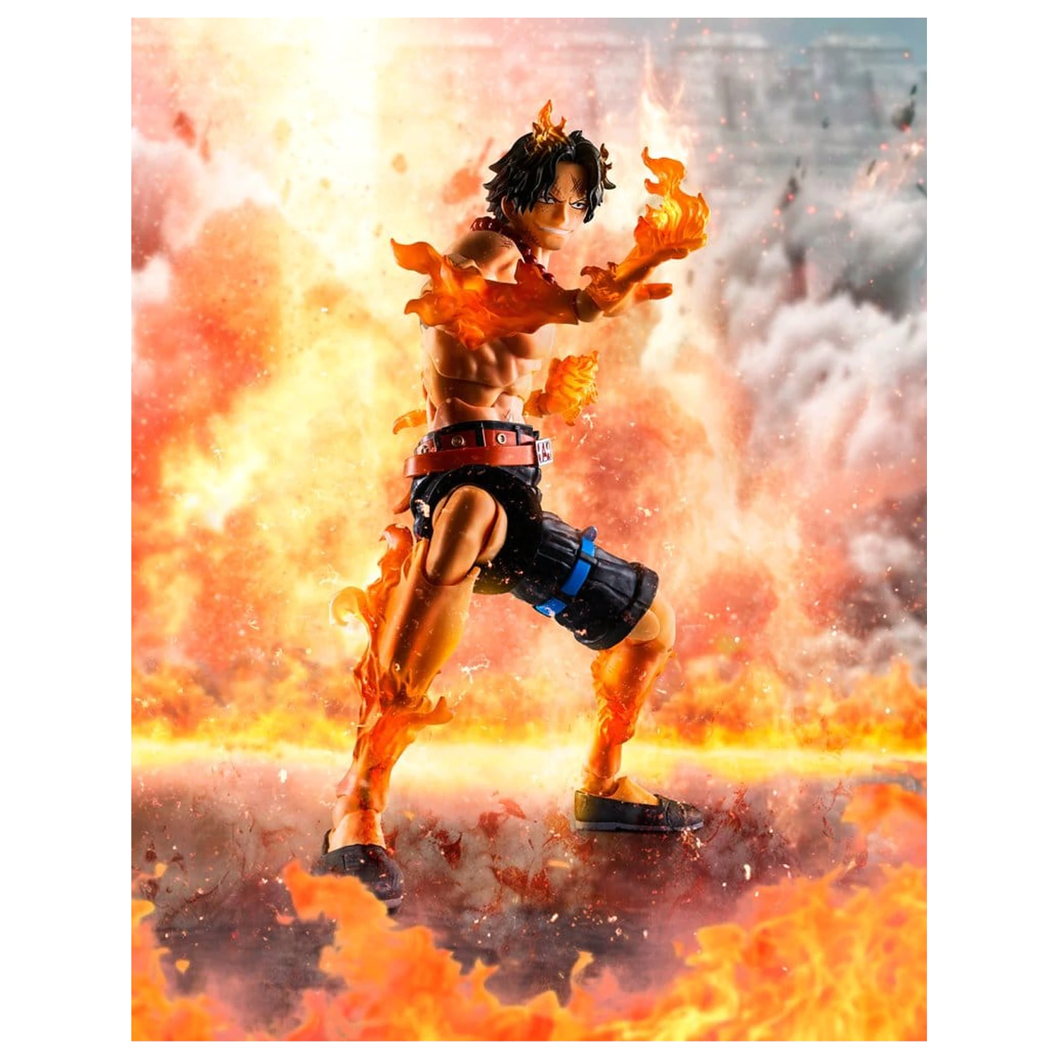 One Piece S.H. Figuarts figurina de actiune Portgas D. Ace -Marineford- 16 cm poza produsului