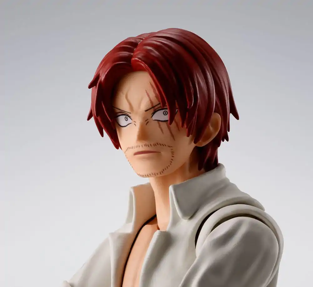 Set 2 figurine de acțiune One Piece S.H.Figuarts Shanks & Monkey D. Luffy versiunea din copilărie poza produsului