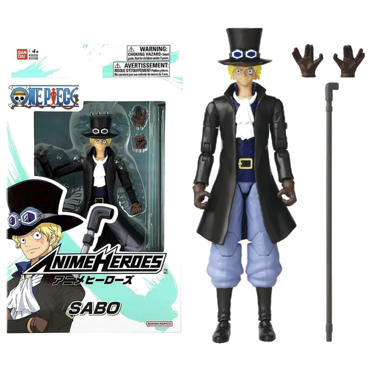 One Piece Sabo Figure Anime Heroes 17cm inaltime poza produsului