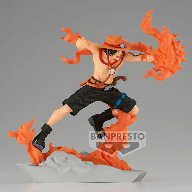 One Piece Senkozekkei Portgas D ACE figurina 9 cm poza produsului