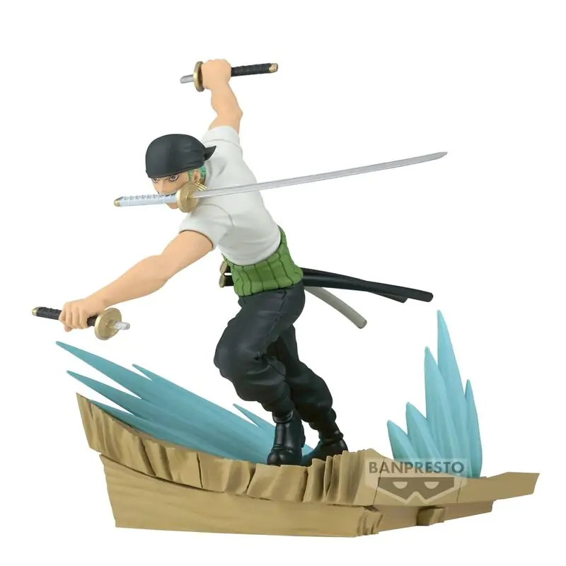 Figurină One Piece Senkozekkei Roronoa Zoro 11cm poza produsului