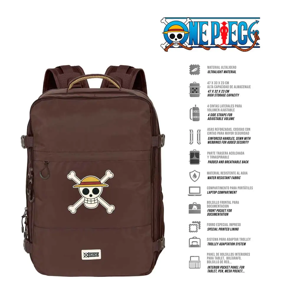Rucsac One Piece Skull 49cm poza produsului