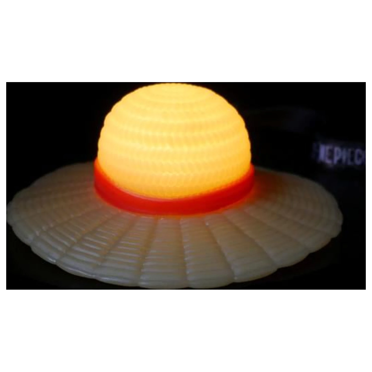 One Piece Straw Hat LED Lampa 3.5cm poza produsului