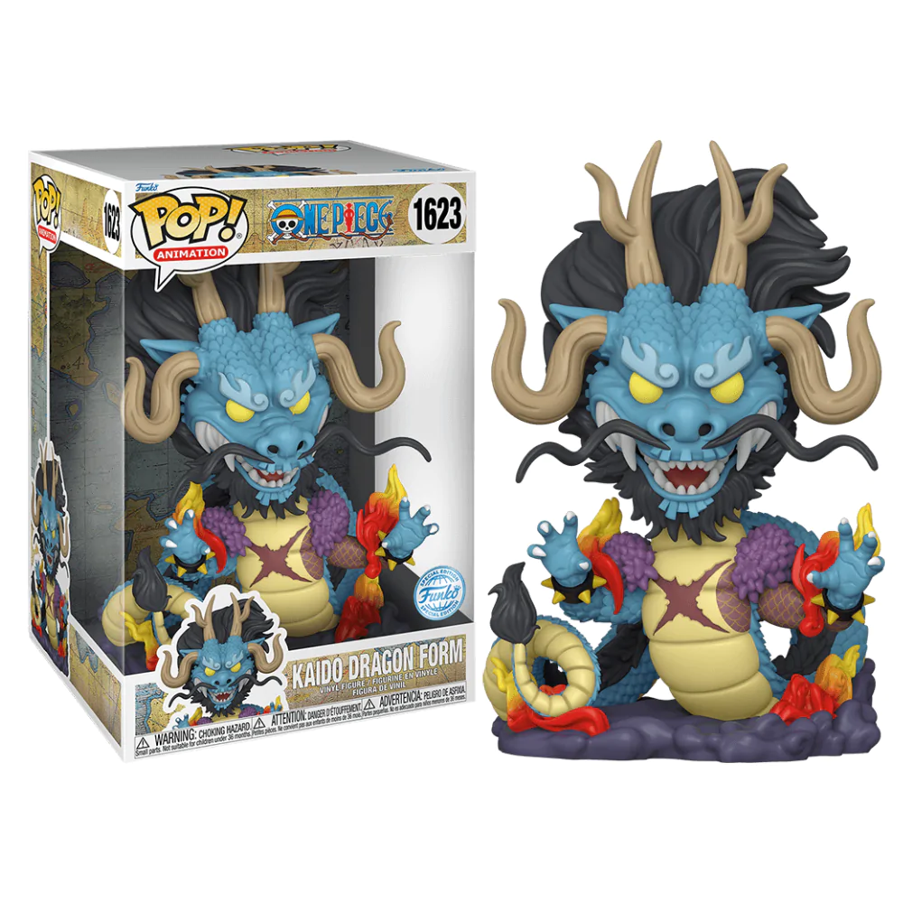 Figurină Vinyl Funko POP! supradimensionată jumbo One Piece Kaido ca Dragon 25 cm poza produsului