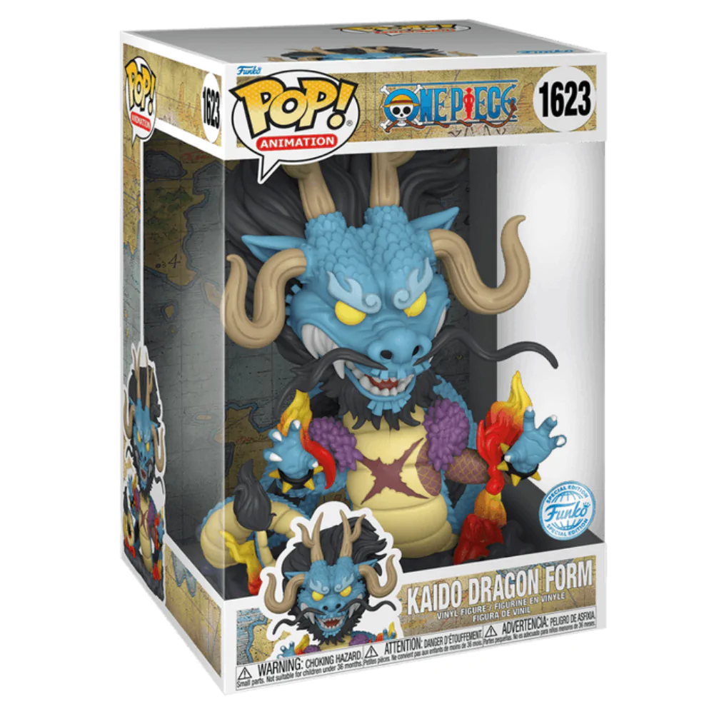 Figurină Vinyl Funko POP! supradimensionată jumbo One Piece Kaido ca Dragon 25 cm poza produsului