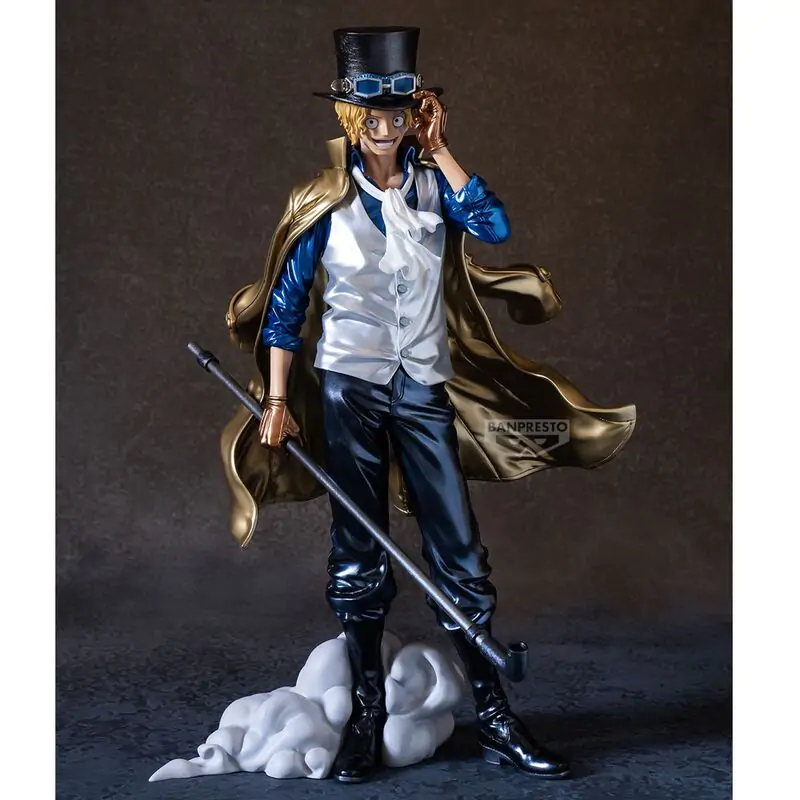 Figurină One Piece The Metallic Sabo 30cm poza produsului