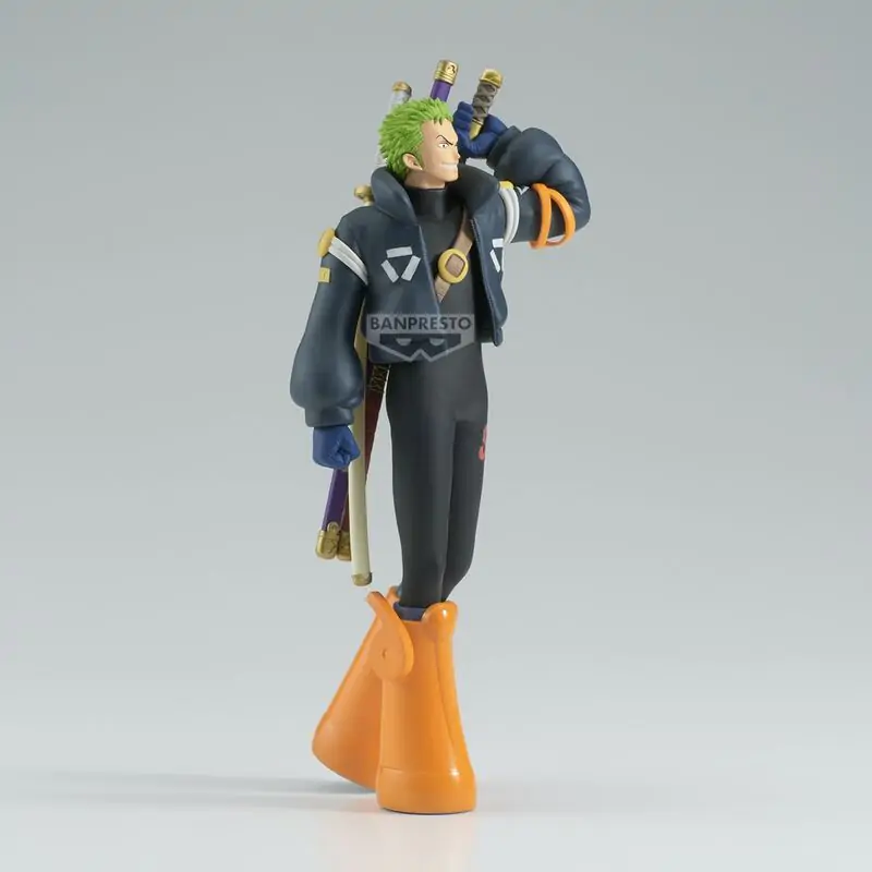 figurina One Piece The Shukko Roronoa Zoro Egghead 17cm poza produsului