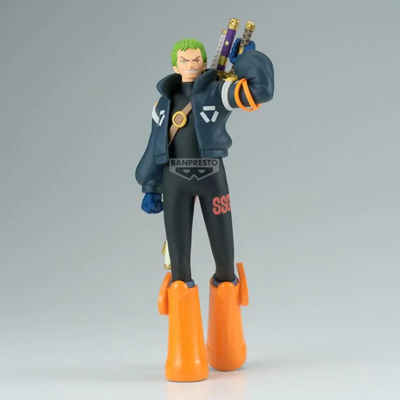 figurina One Piece The Shukko Roronoa Zoro Egghead 17cm poza produsului