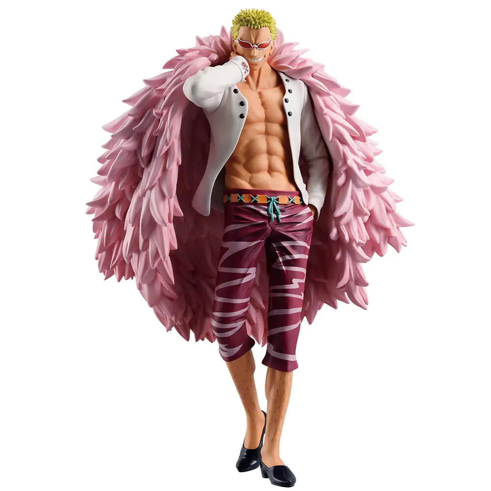 Figurină One Piece The Unbreakable Law Don Quixote Doflamingo Ichibansho 26cm poza produsului