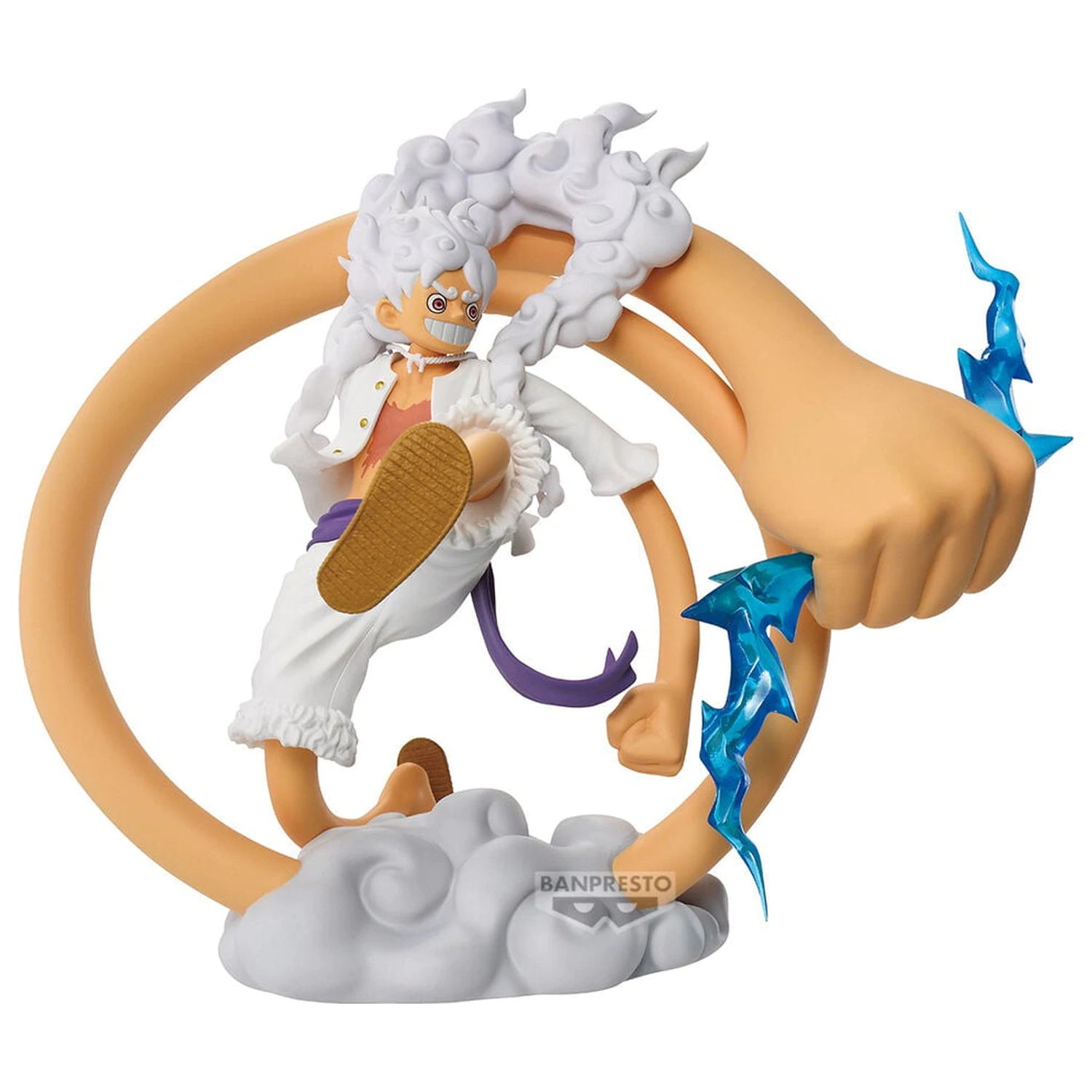 One Piece Theorama Soul Monkey D Luffy Gear 5 figurina 18cm poza produsului
