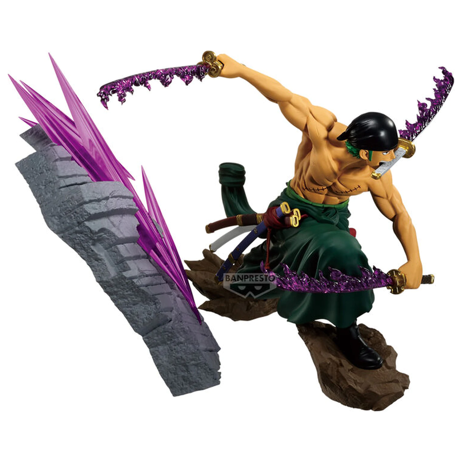 One Piece Theorama Soul Roronoa Zoro figurina 21 cm poza produsului