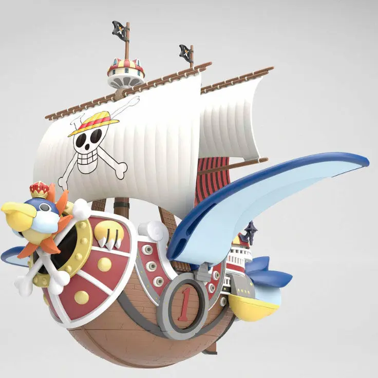 One Piece Thousand-Sunny Model Kit figurină navă model zburător 12cm poza produsului