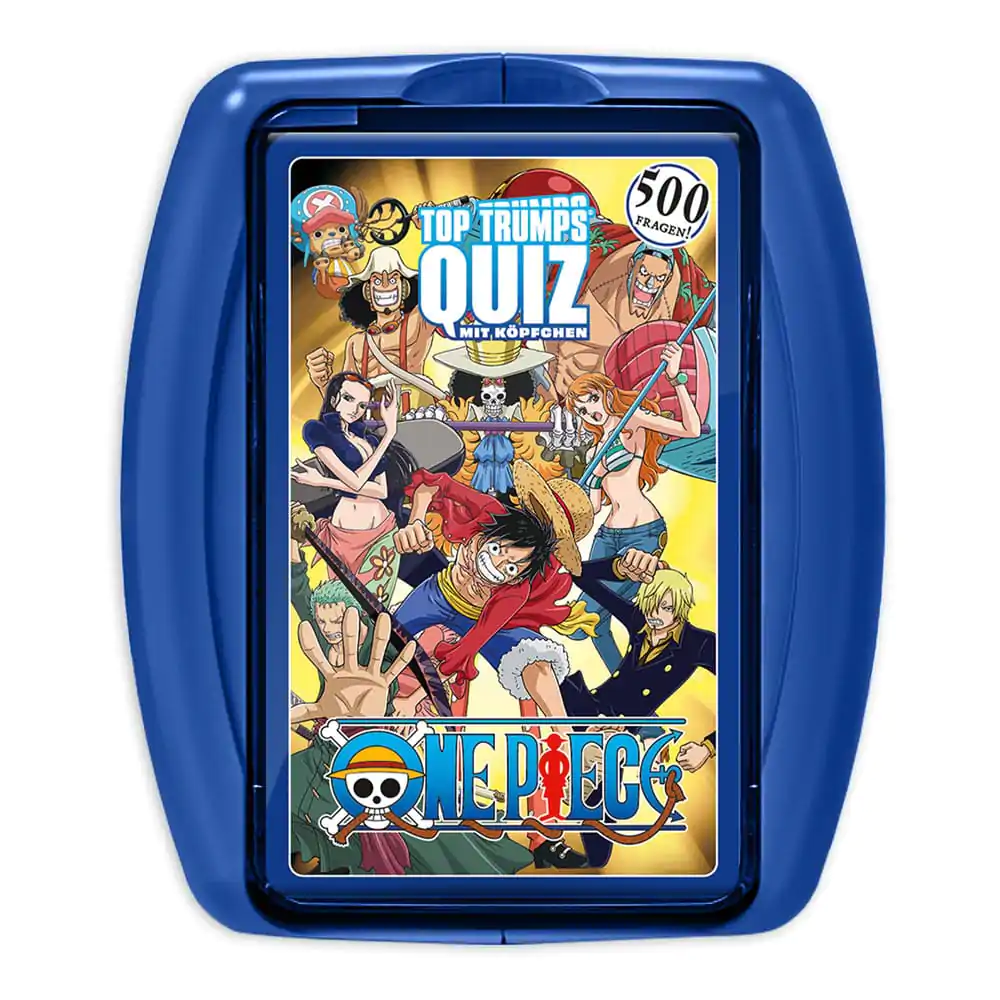 One Piece Card Game Top Trumps Quiz *Versiunea germană* poza produsului