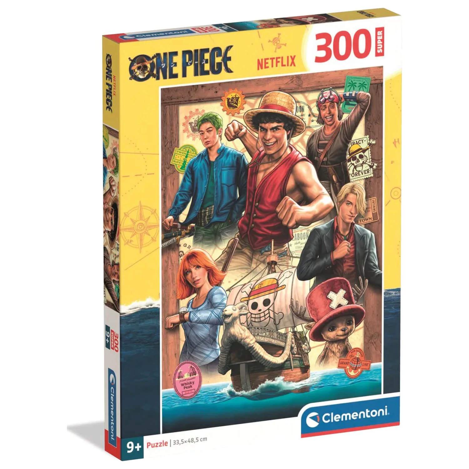 One Piece Treasure Hunt puzzle de 300 piese poza produsului