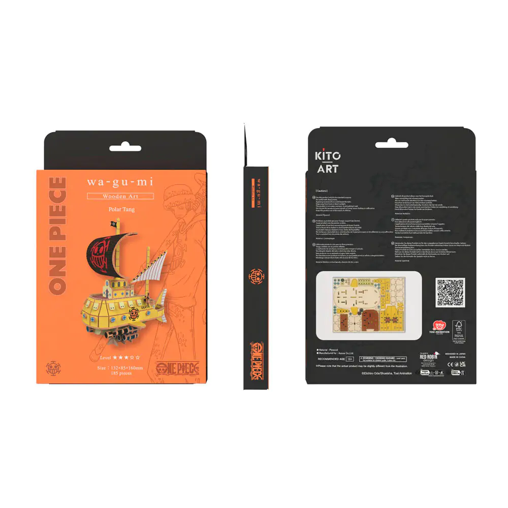 Set de asamblare One Piece Wa-Gu-Mi Polar Tang 185 piese poza produsului