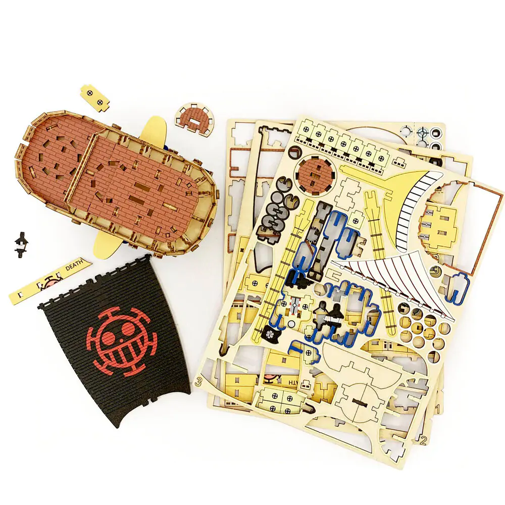 Set de asamblare One Piece Wa-Gu-Mi Polar Tang 185 piese poza produsului