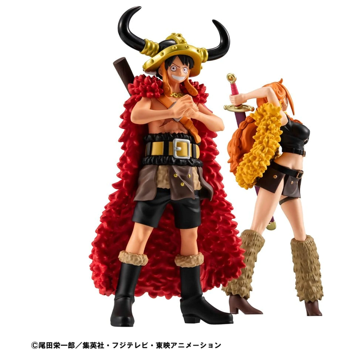 Figura PVC One Piece Wallstar Monkey D. Luffy Elbaph Arc 11 cm poza produsului