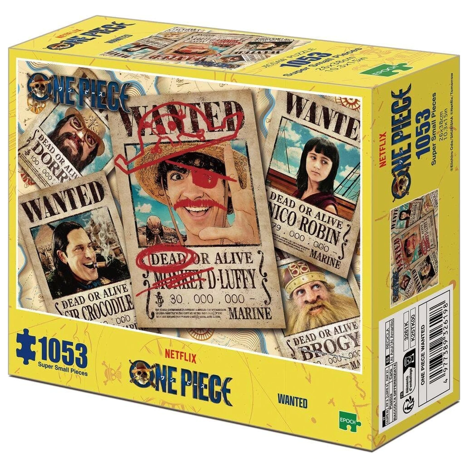 One Piece puzzle Wanted cu 1000 de piese poza produsului