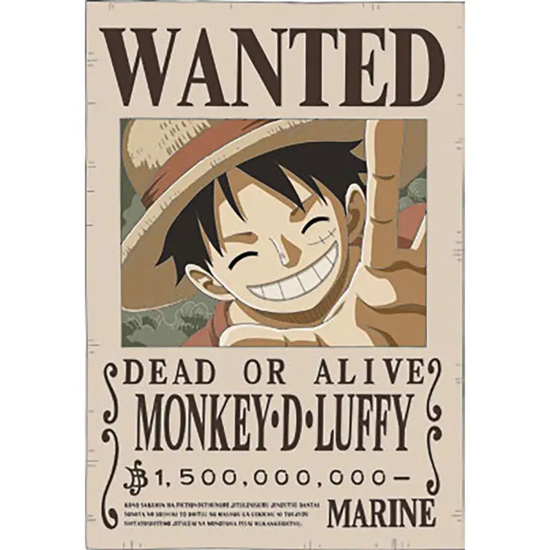 One Piece Wanter Luffy lampă cu neon 30 cm poza produsului