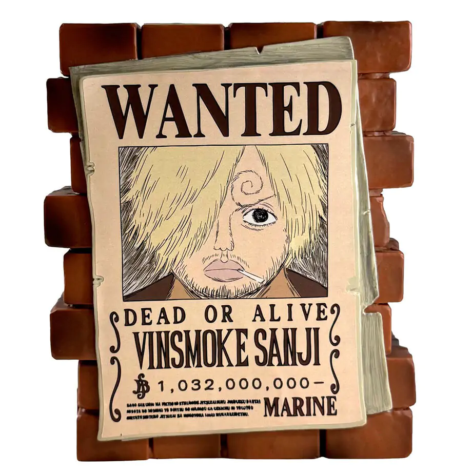 Piesă Unu Wanter Sanji pușculiță figurină 16cm poza produsului