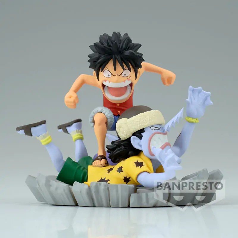 Figurină One Piece WCF Log Stories Luffy vs Arlong 7cm poza produsului