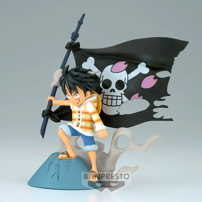 Figurină One Piece WCF Log Stories Monkey D Luffy 8cm poza produsului