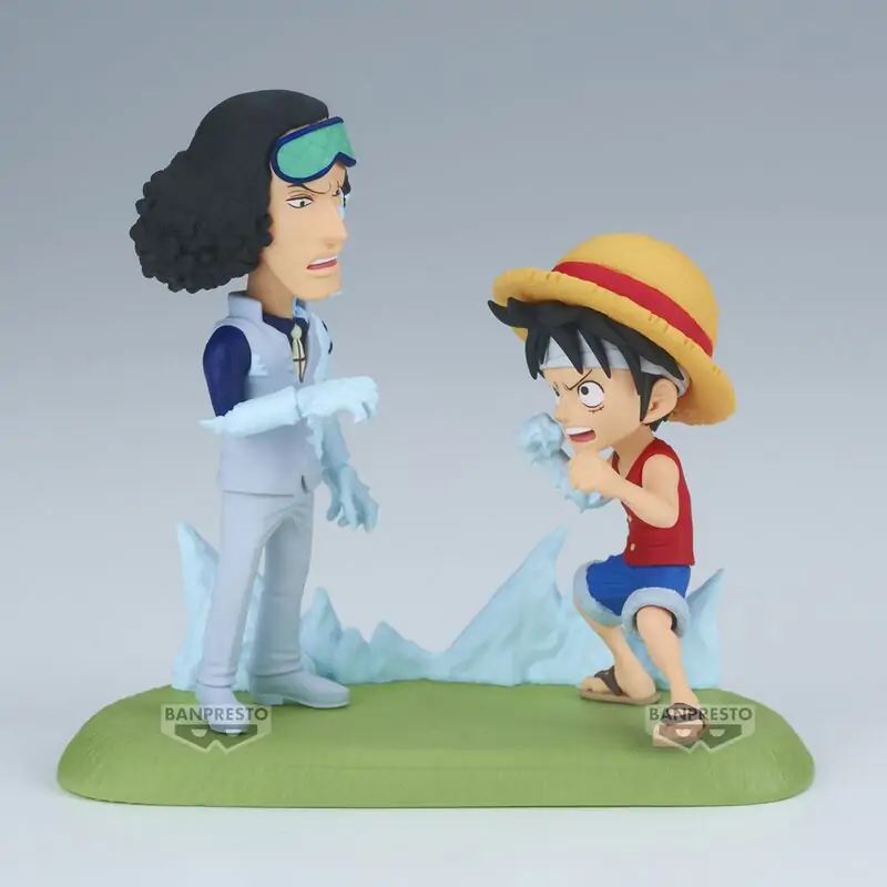 Figurină de colecție One Piece World Collectable Log Stories Monkey D. Luffy vs Kuzan 9cm poza produsului