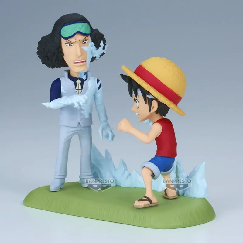 Figurină de colecție One Piece World Collectable Log Stories Monkey D. Luffy vs Kuzan 9cm poza produsului