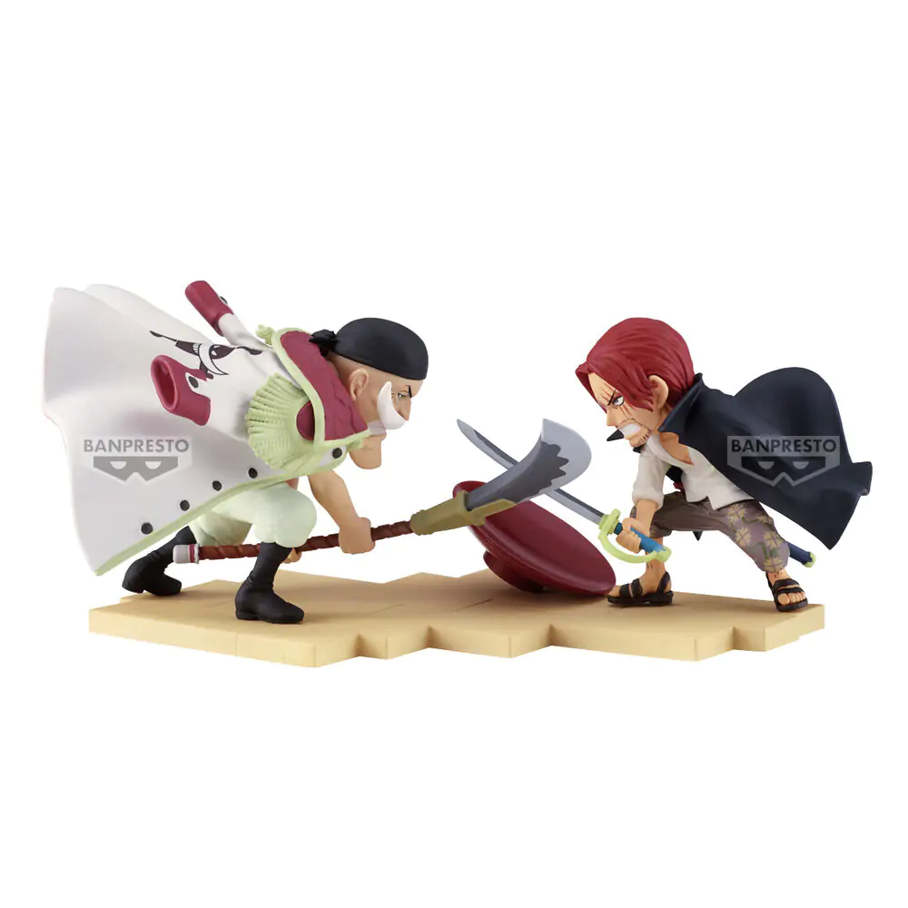 One Piece World Collectable Log Stories Edward Newgate vs. Shanks figurină 13cm poza produsului