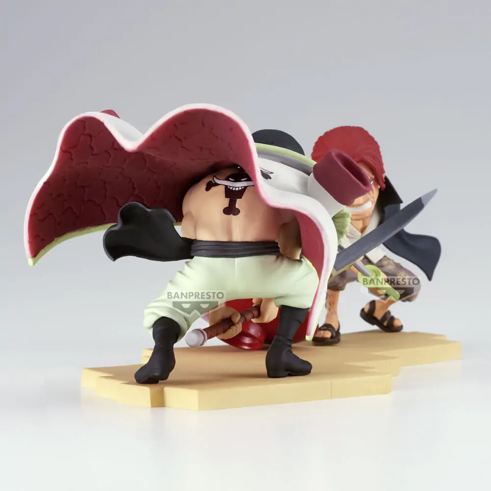 One Piece World Collectable Log Stories Edward Newgate vs. Shanks figurină 13cm poza produsului