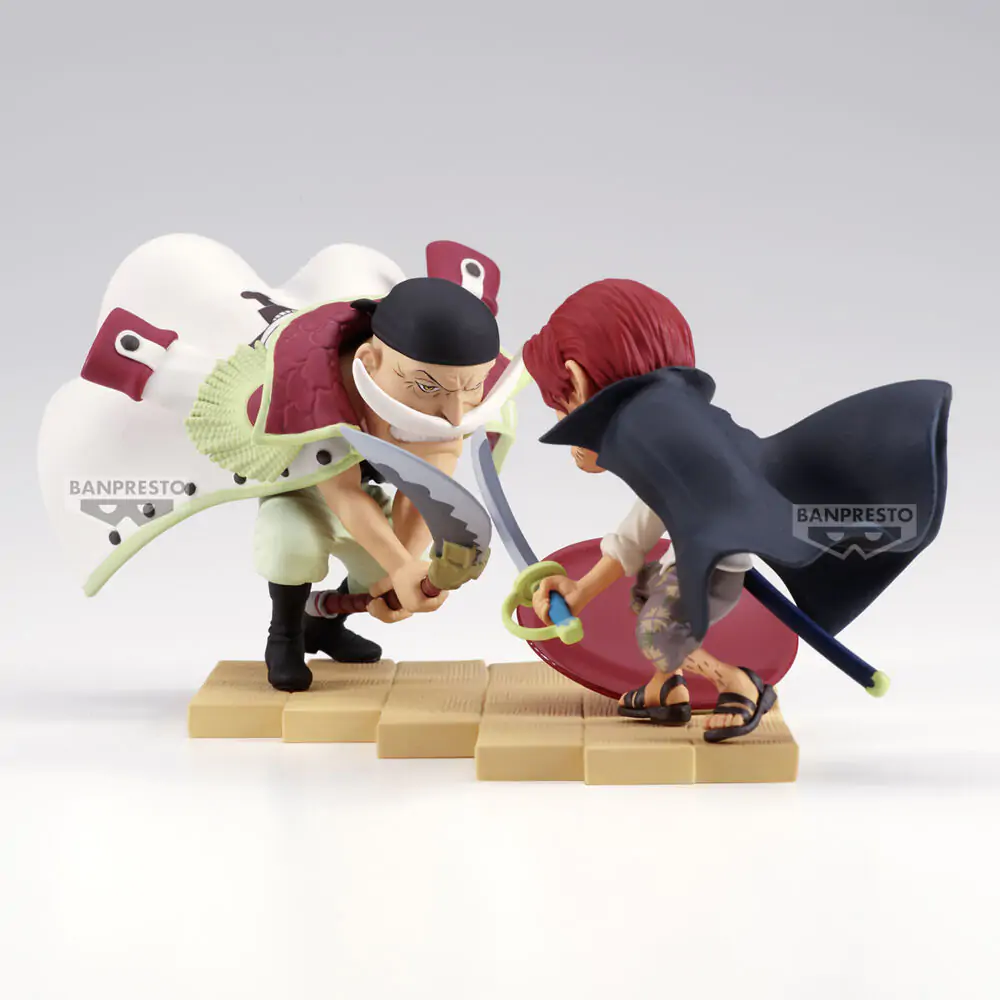 One Piece World Collectable Log Stories Edward Newgate vs. Shanks figurină 13cm poza produsului