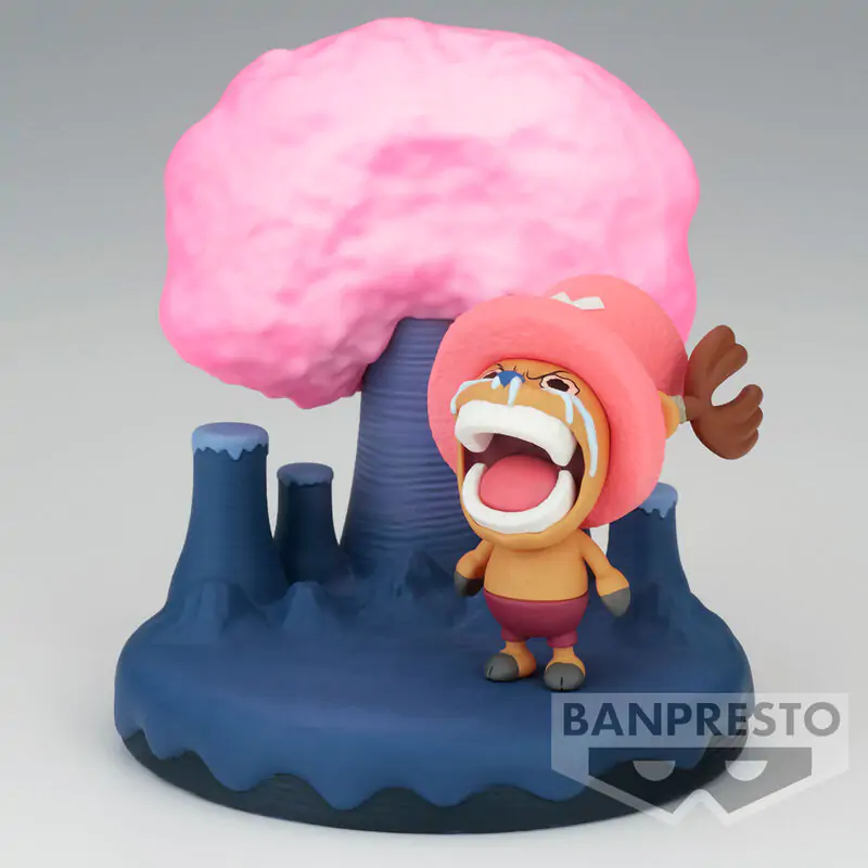 Figurină One Piece World Collectable Log Stories Tony Tony Chopper 9cm poza produsului