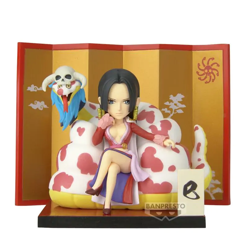 Figurină One Piece World Collectable Special Boa Hancock & Salome 6cm poza produsului