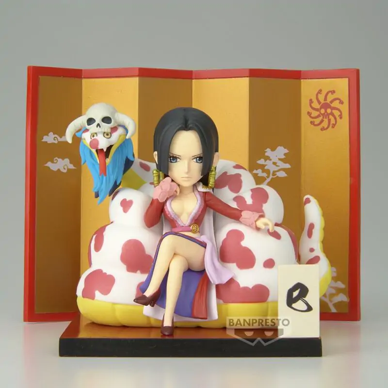 Figurină One Piece World Collectable Special Boa Hancock & Salome 6cm poza produsului