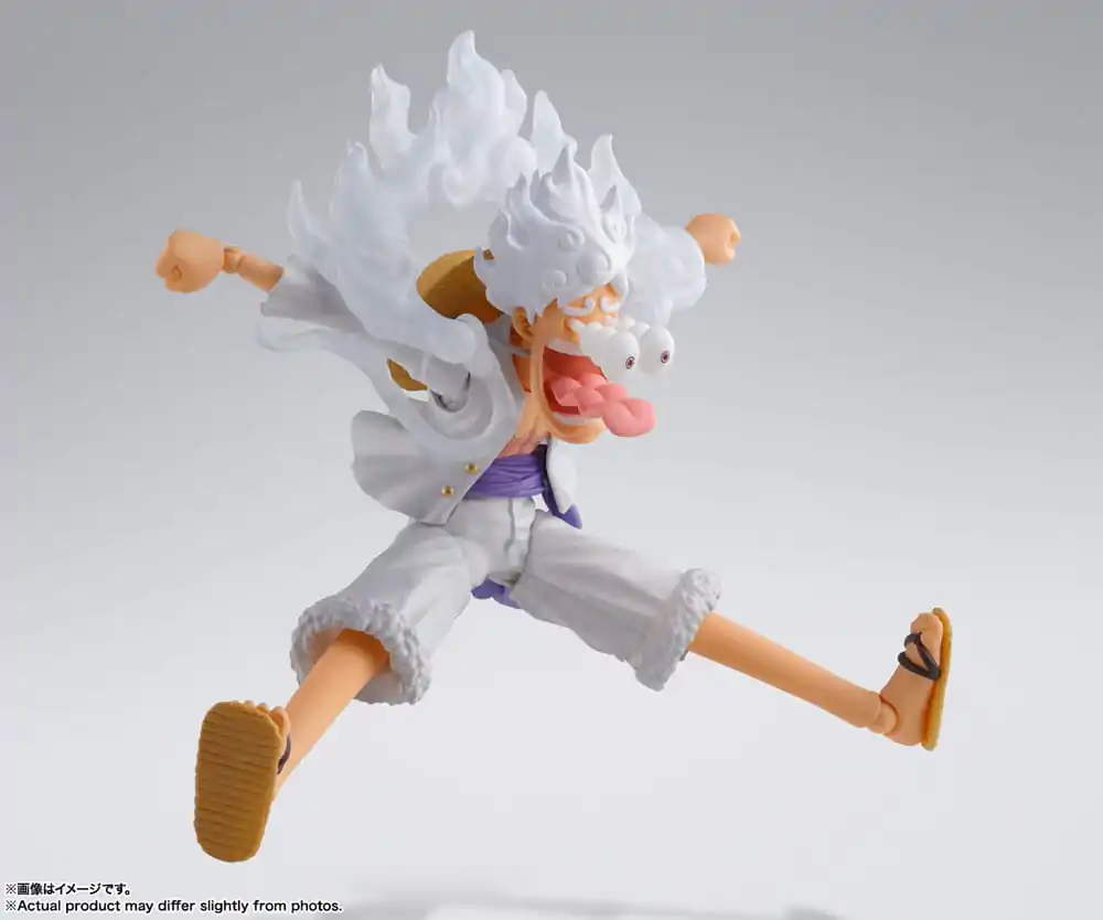 Figurină de acțiune S.H. Figuarts One Piece Monkey D. Luffy Gear 5 15 cm poza produsului