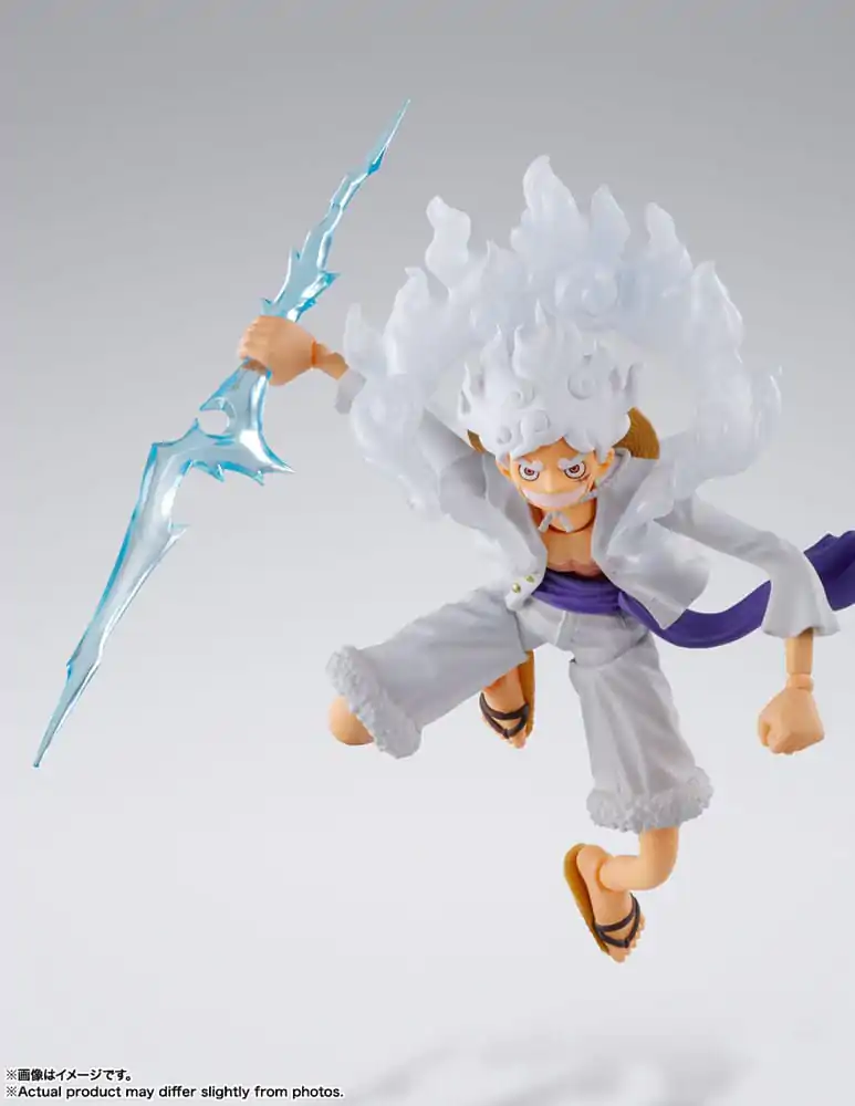 Figurină de acțiune S.H. Figuarts One Piece Monkey D. Luffy Gear 5 15 cm poza produsului