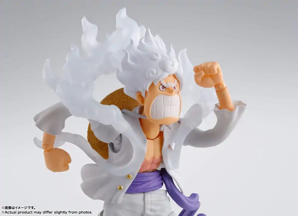 Figurină de acțiune S.H. Figuarts One Piece Monkey D. Luffy Gear 5 15 cm poza produsului