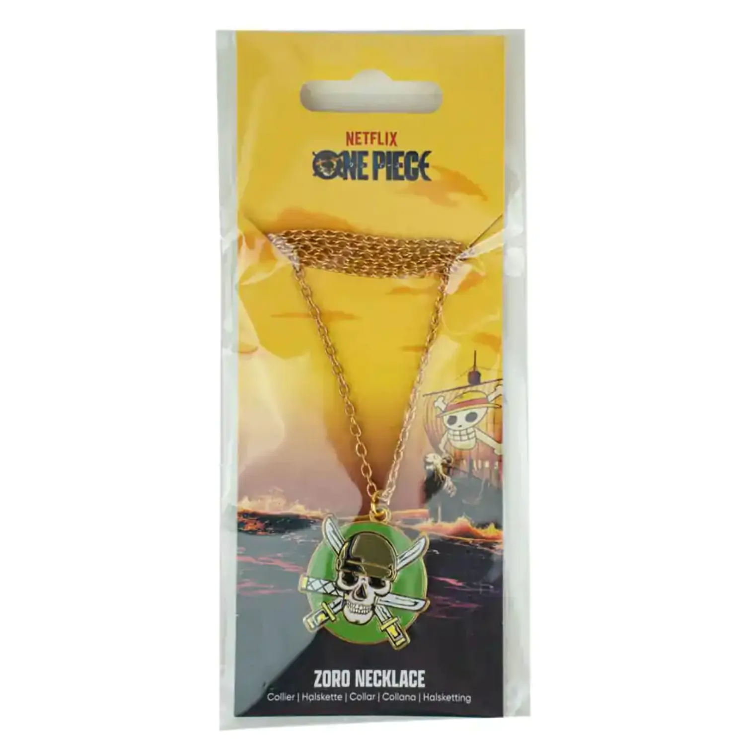 Colier One Piece cu Pandantiv Zoro poza produsului