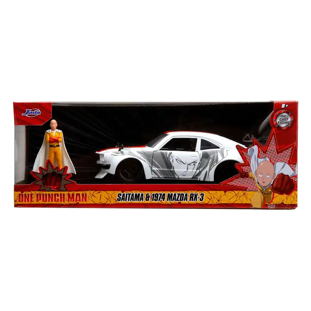 One Punch Man Model Diecast 1/24 Mazda RX-3 1974 poza produsului