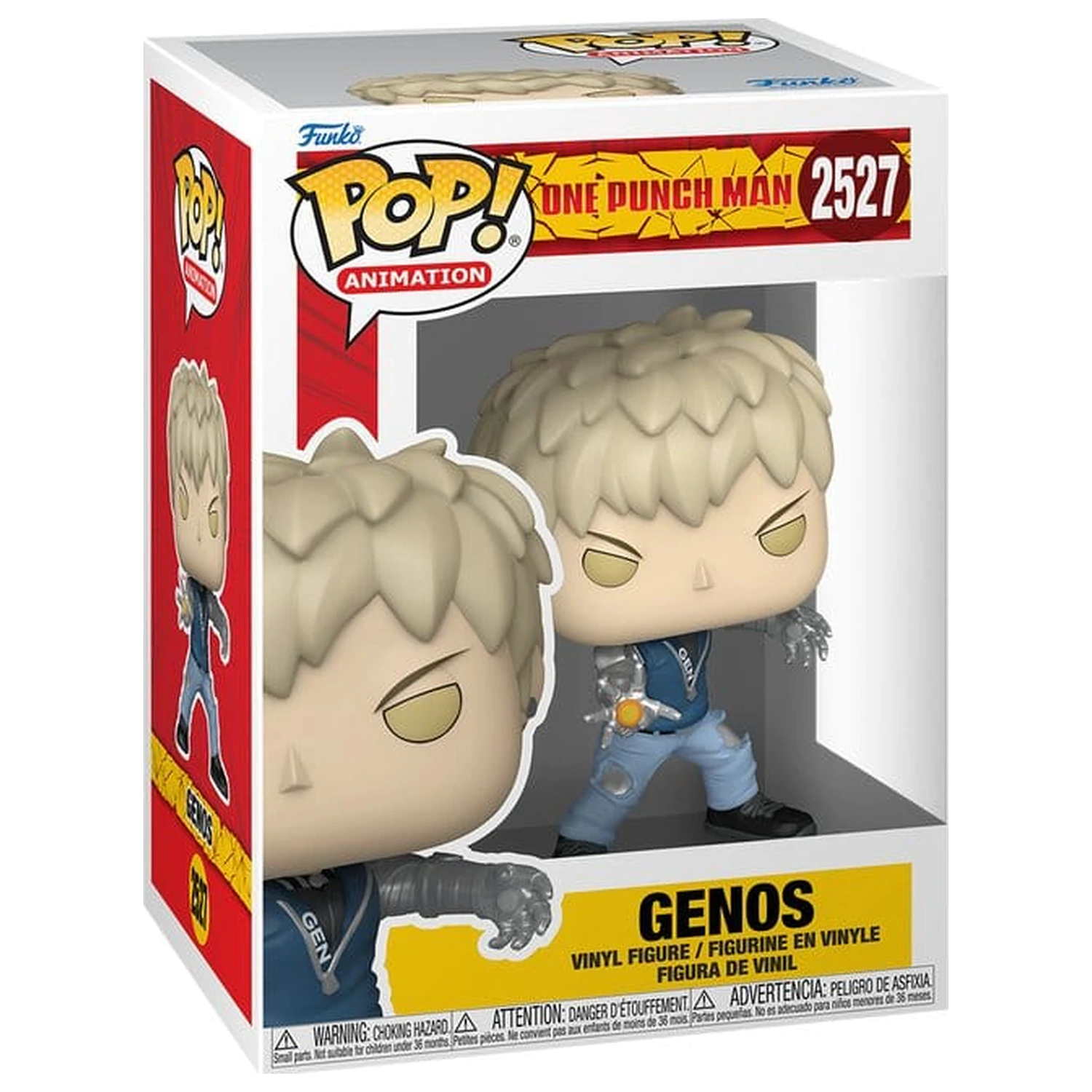 One Punch Man Funko POP! Animation Vinyl Figura Genos 9 cm poza produsului