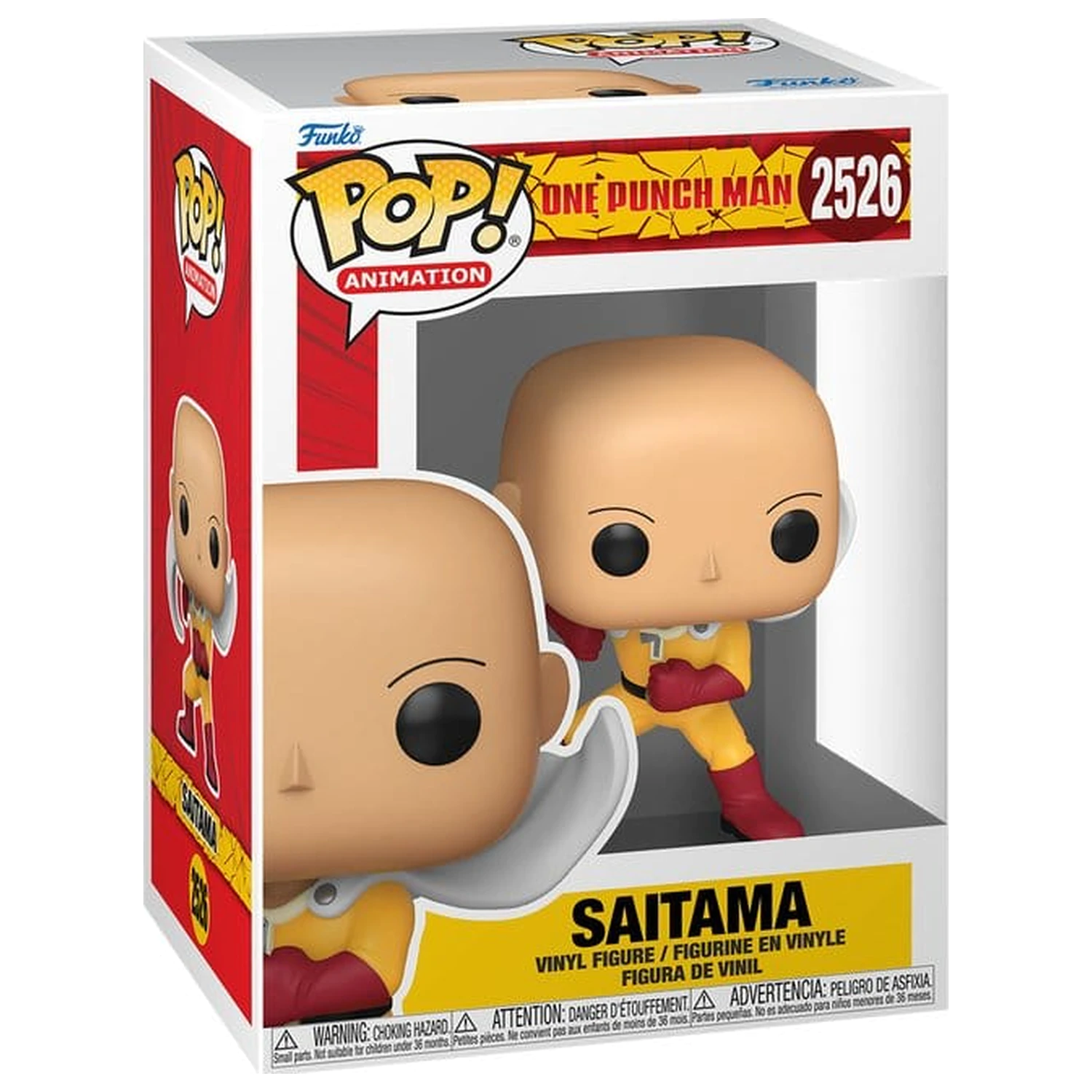 One Punch Man Funko POP! Animation figurina de vinil Saitama 9 cm poza produsului
