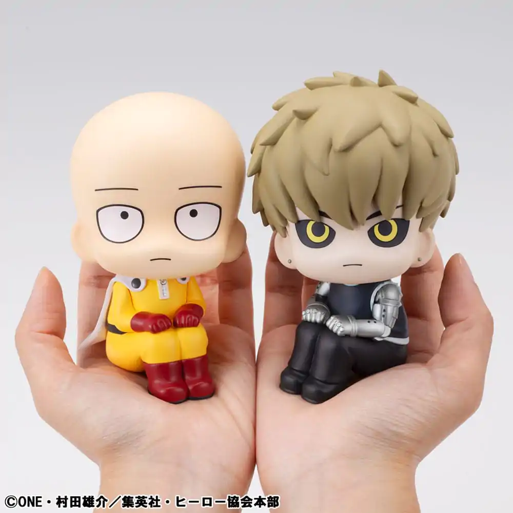 Statueta PVC One Punch Man Look Up Saitama & Genos 11 cm (cu cadou) poza produsului